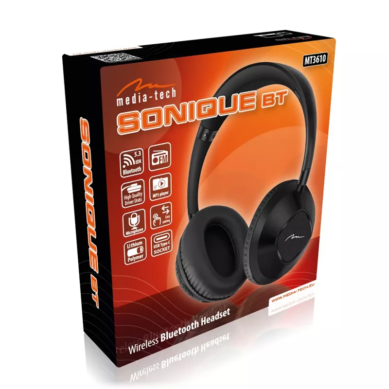 AURICULARES INALÁMBRICOS SONIQUE BT MT3610