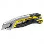 Cúter Stanley FATMAX FMHT10594-0 negro acero inoxidable amarillo 18 mm ancho 165 mm largo