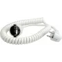 Cable espiral Bachmann BM0010721 H05VV-F 3G1,5 mm² L 4,0 m blanco (BM0010721)