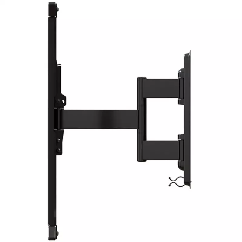 HAGOR BrackIT TnT - set de montaje (soporte) - totalmente articulado - para pantalla plana - negro - tamaño de pantalla: 101,6-165,1 cm (40-65) - montaje en pared