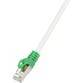 LogiLink - Cable de parcheo - RJ-45 (M) a RJ-45 (M) - 2 m - SFTP, PiMF - CAT 6 - Libre de halógenos - Gris