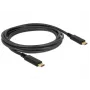 Cable USB DeLOCK 83668 USB 3.2 Gen 1 2m USB C negro