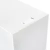 Caja de PC Mini-ATX ssupd Meshroom S V2, blanca, paneles de malla, compatible con placa base ATX y PCIe 5.0