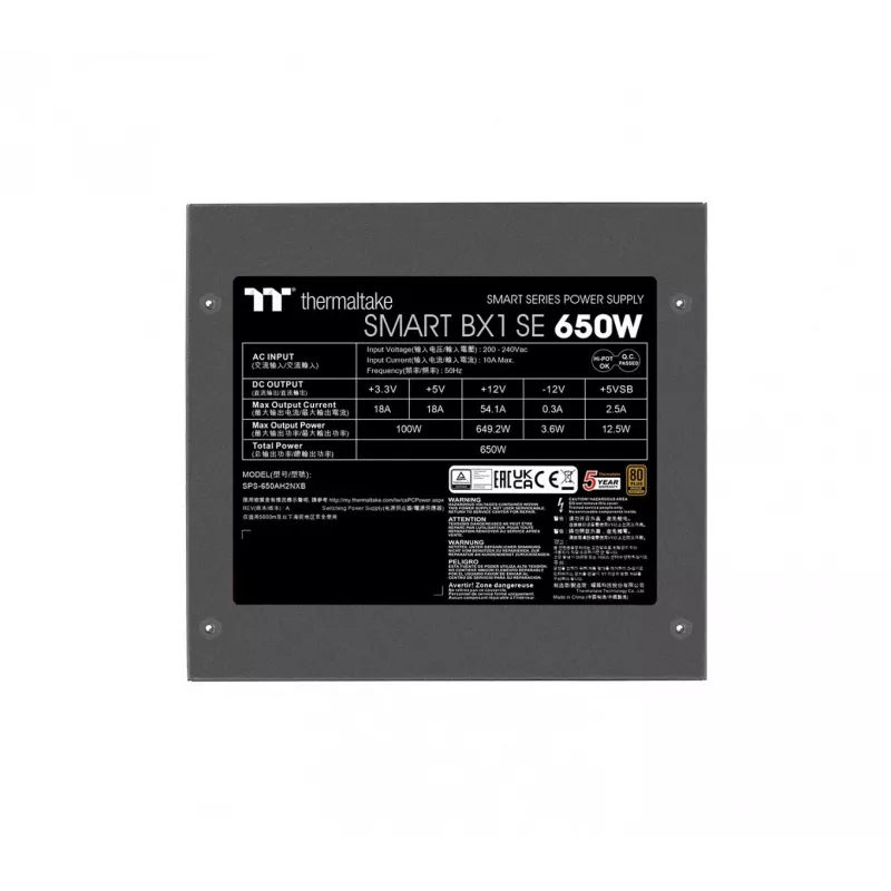 Fuente de alimentación Smart BX1 S E 650W
