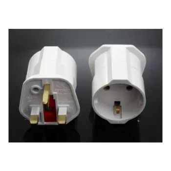 Synergy 21 Fuente de alimentación adaptadora LED UK-D 3-Pin a Schutzkontakt