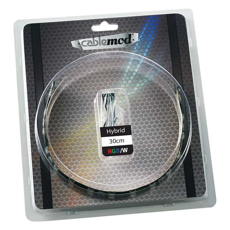 Tira LED CableMod CM-LED-30-D30RGBW-R blanco RGB 30 cm