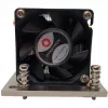 Ventilador de CPU Inter-Tech A-26 6 cm Negro Plata