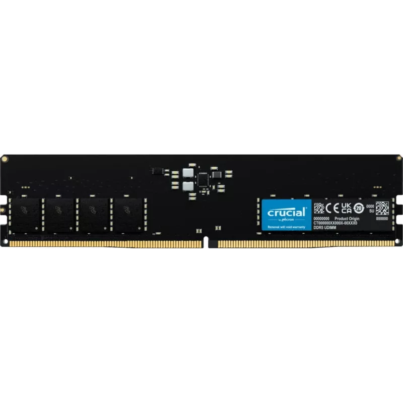 Crucial - DDR5 - Módulo - 16 GB - DIMM 288-PIN - 5600 MHz / PC5-44800 CL46 1,1 V sin búfer