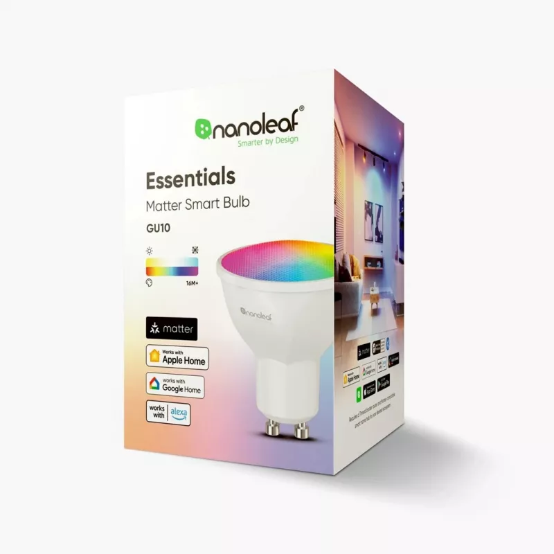 Bombilla inteligente Nanoleaf Essentials NF080B02-1GU10 Wi-Fi 5 W blanca