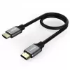 Cable HDMI Unitek C138W 2 m — HDMI 2.1, 48 Gbit/s, 4K/120Hz, HDR10 y Dolby Vision, ARC, conectores dorados