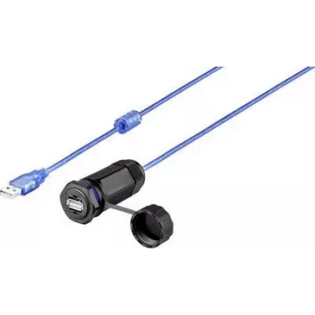 Cable USB 2.0 [1x conector hembra A 2.0 - 1x conector macho A 2.0] (RF-4536488)