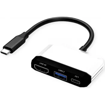 VALUE Adaptador de pantalla USB C - HDMI 4K30+ 1x A+ PD - Adaptador - Digital/Datos (12.99.3199)