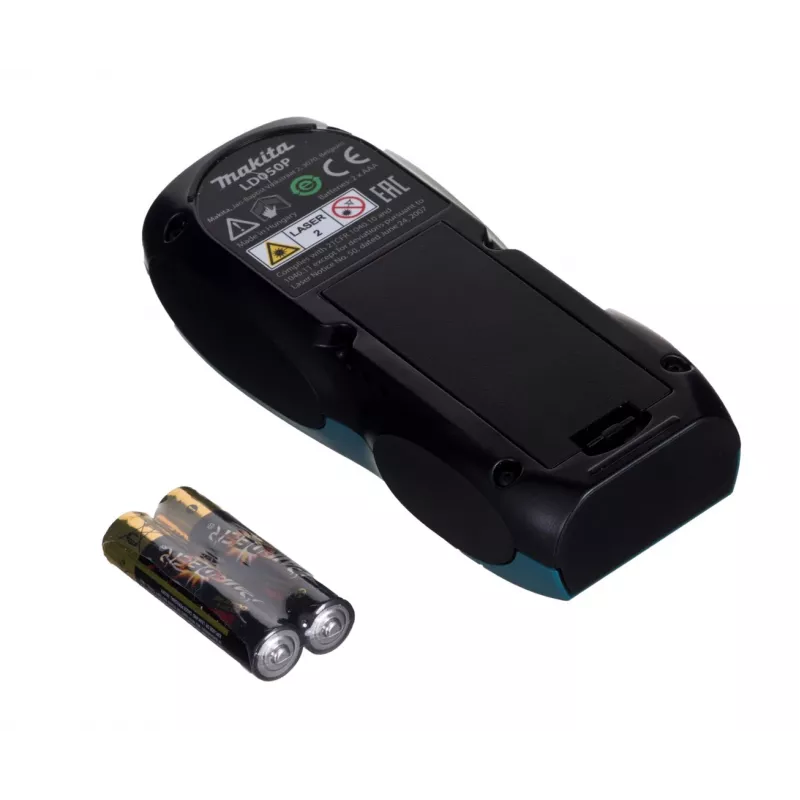 Medidor de distancias Makita LD050P — medidor láser de distancias, unidad de mano compacta