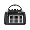 Radio analógica BLOW RA10 AM/FM solar 77-540 — receptor AM/FM con panel solar y batería de respaldo