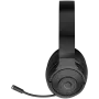 LORGAR Noah 500, auriculares gaming inalámbricos con micrófono, JL7006, BT 5.3, autonomía de hasta 58 h (1000mAh), cable de carga USB-C (0,8 m), cable AUX de 3,5 mm (1,5 m), tamaño: 195*185*8