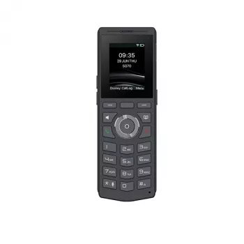 Teléfono IP móvil Fanvil W610W negro 4 líneas Wi-Fi