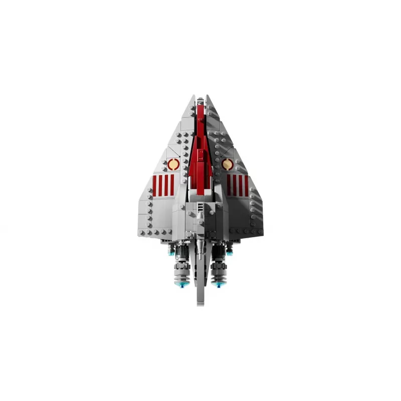 LEGO Star Wars Set nave de asalto clase Acclamator 75404 — Set de construcción, 450 piezas, modelo de exposición 130×150×230 mm