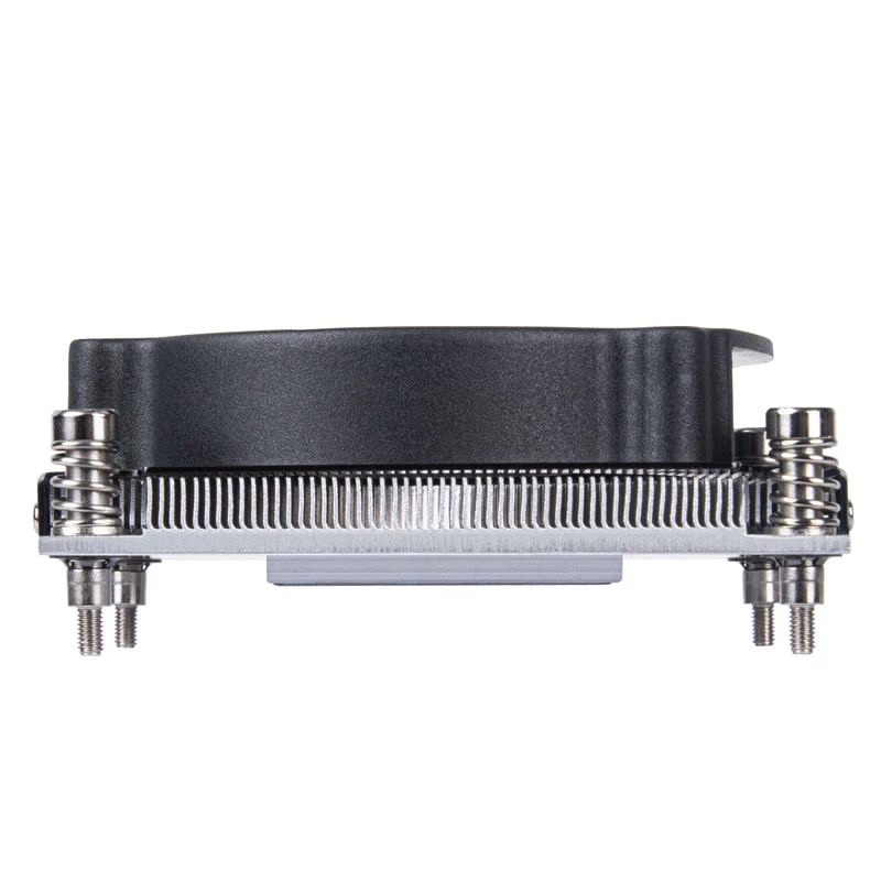 Disipador de CPU por aire SILVERSTONE SST-XE01-1700A — ventilador de 80 mm, 1000–5500 rpm, rodamiento de doble bola, negro
