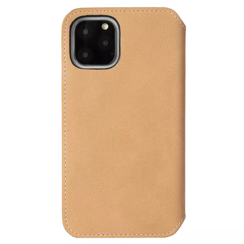 Funda para móvil Krusell Sunne para Apple iPhone 11 Pro Max — nude vintage, funda tipo folio con compartimentos para tarjetas