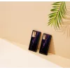 Funda protectora iKins para Samsung Galaxy Note 20 — Milky Way negra