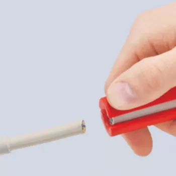 Pelacables Knipex 16 80 125 SB rojo