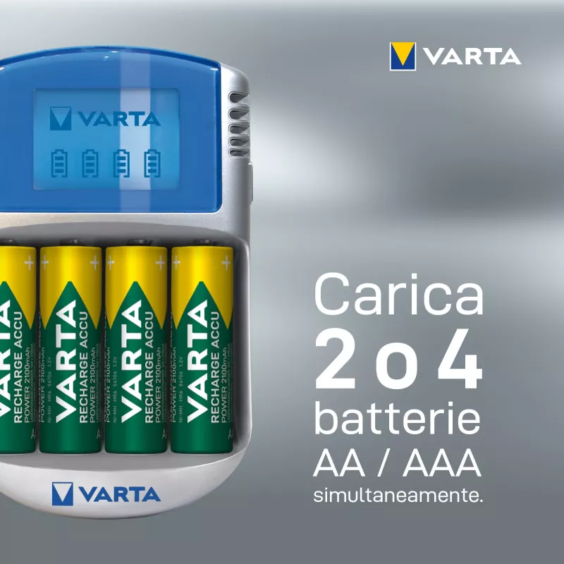 Cargador de baterías Varta POWERLCD