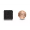 Puntos de velcro DeLOCK cuadrados autoadhesivos, 64 uds., negro