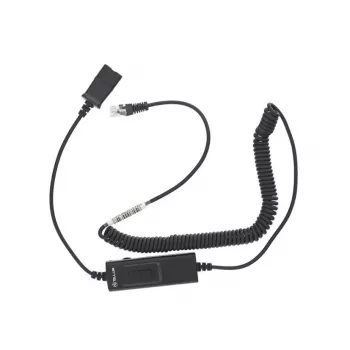 Cable adaptador Tellur QD a RJ11 2,95 m negro — conexión de audio/teléfono