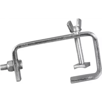 Accesorio de iluminación EUROLITE Gancho de teatro TH-51 Plata – compatible con sistema de estructuras 58000640