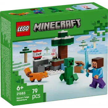 LEGO MINECRAFT 21583 Aventura en la taiga de Steve