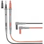 Juego de cables de prueba Voltcraft MS-4P — 1,20 m, cables aislados negro/rojo