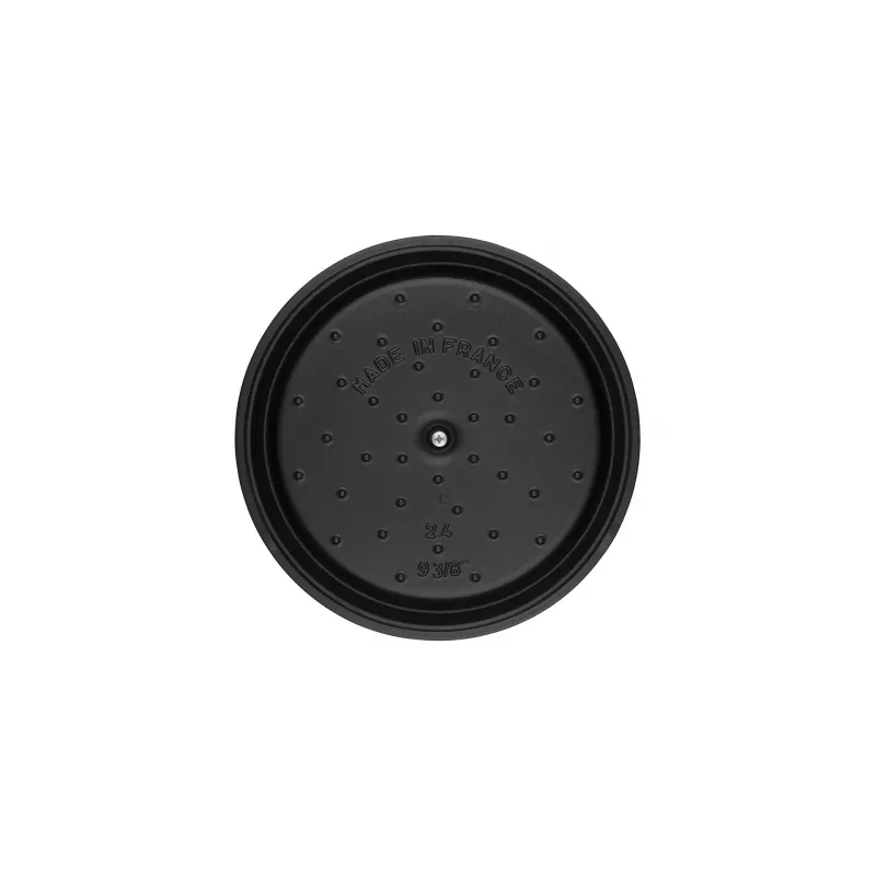 Olla de asar ZWILLING 40500-281-0 6,7 L hierro fundido negro
