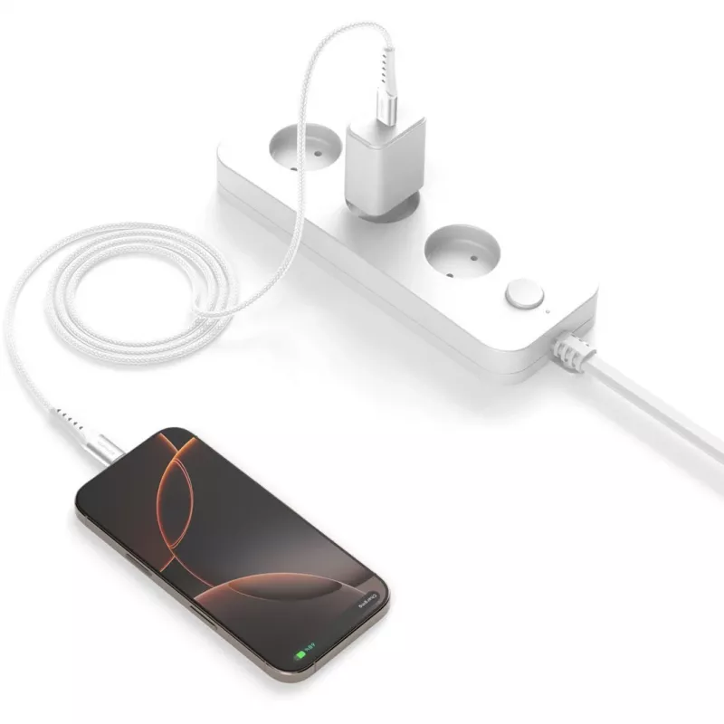 Cable USB 4smarts 541452 1,5 m USB-C blanco 0,48 Gbit/s