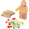 LEGO Minifigura de madera, decoración de madera