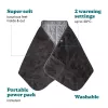 HoMedics Manta térmica inalámbrica HCM-SWL100 — manta térmica portátil recargable para hombros y espalda