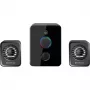 Defender V12 65212 altavoces para ordenador 2.1, 11 W, subwoofer de 5 W, alimentados por USB, retroiluminación LED, negros, 115 x 130 x 223 mm