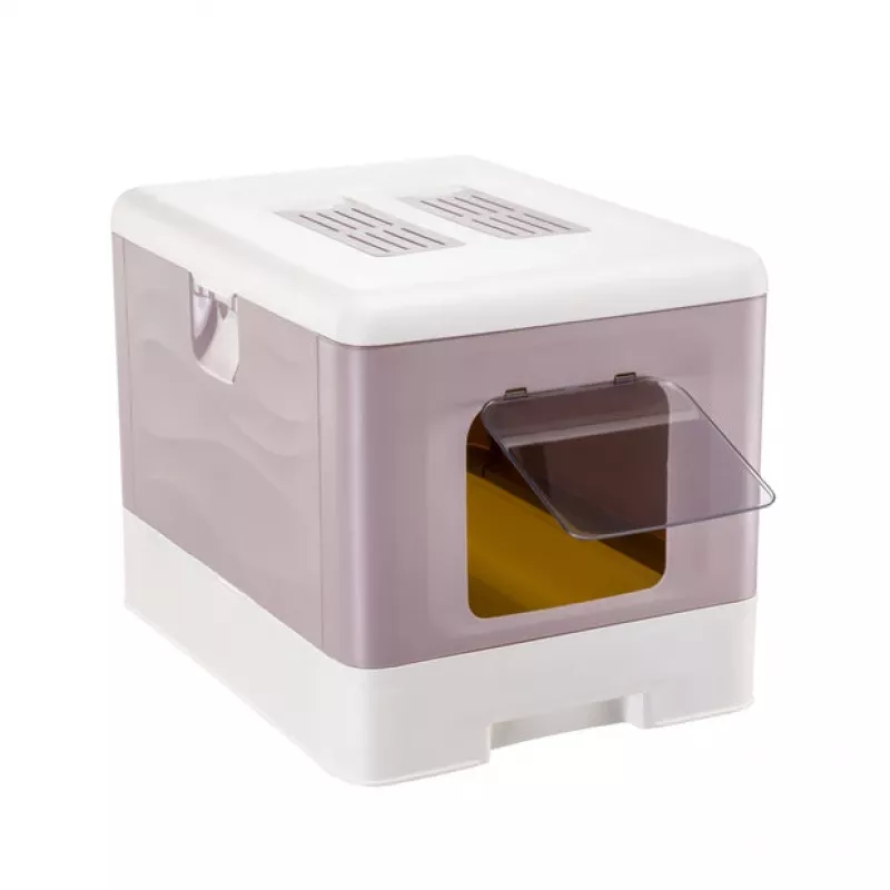 FERPLAST Sahara Lilac - Arenero para gatos - 52 x 39 x 40 cm