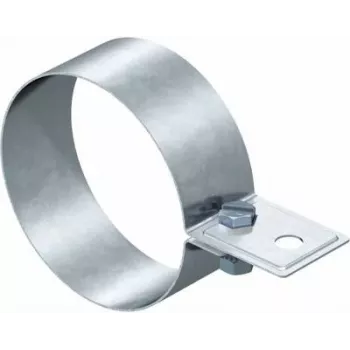 OBO Bettermann abrazadera para bajante pluvial cincado 301 DIN-100 (5350107)