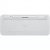 Logitech POP Icon Keys - Teclado - Inalámbrico - Bluetooth LE - QWERTY - US International - Off White, Naranja (920-013072)