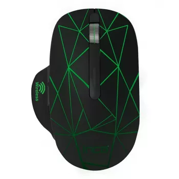 Cian Technology GmbH INCA ratón IWM-551 inalámbrico 1600 DPI pila USB-C negro retail - ratón - 1.600 dpi