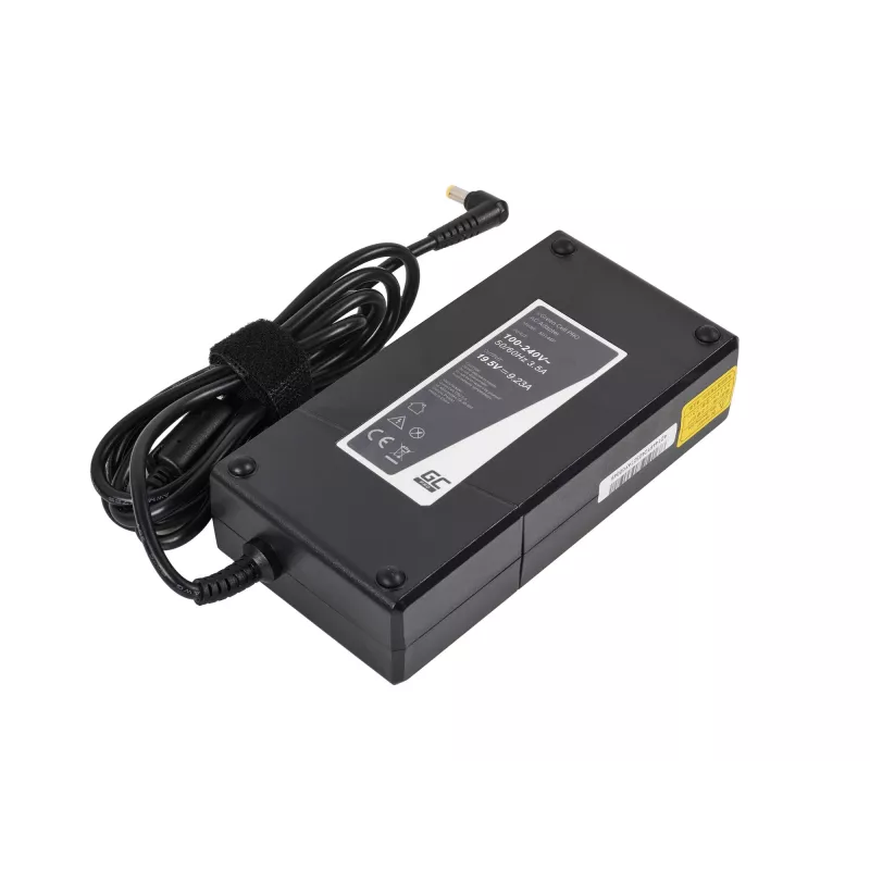 Cargador Green Cell PRO AD144P 180 W 19,5 V 9,23 A para Acer Aspire V15/V17 Nitro VN7, negro