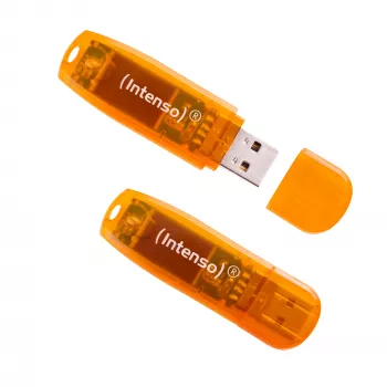 Memoria flash USB2 2X64GB/RAINBOW 3502492 Intenso