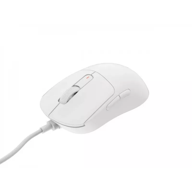 Ratón gaming Fury Tanto T4 — 12000 DPI, RGB, blanco, USB