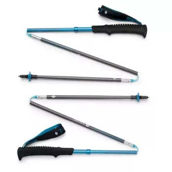 DIAMOND Schwarz DISTANCE CARBON BASTONES DE TREKKING, 125CM - DESERT SKY