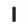 Alargador de corriente Lanberg PS0-05F-0300-BK 3m 5 tomas AC interior negro