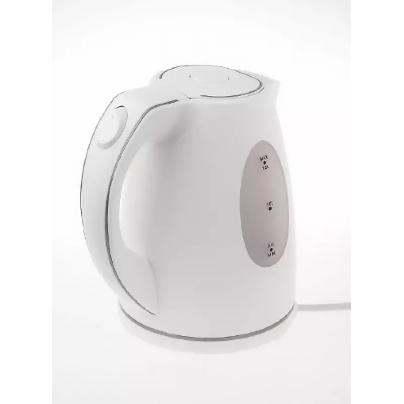 Adler | Hervidor | AD 1207 | Estándar | 2000 W | 1,5 L | Plástico | Base giratoria 360° | Blanco