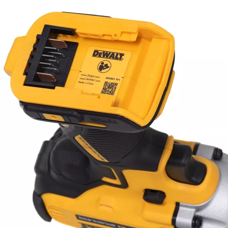 Atornillador/llave de impacto DeWALT DCF891NT-XJ amarillo
