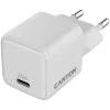Cargador CANYON CU20C GaN 20W 1xPD EU blanco