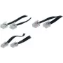 Cable de teléfono ShiverPeaks BS70095 15 m negro
