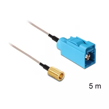 Cable coaxial DeLOCK 88671 5 m SMA FAKRA Z marrón